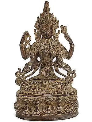 Tibetan Buddhist Deity: Chenrezig (Shadakshari Lokeshvara)