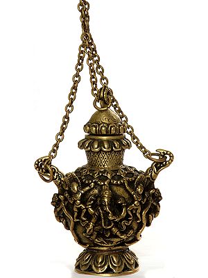 Lord Ganesha Ritual Bottle (Collectible)
