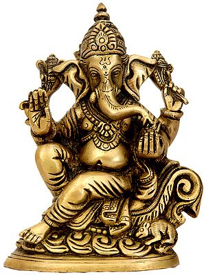 Lord Ganesha Blessing His Devotees
