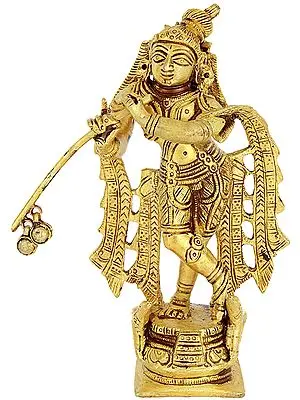 Fluting Krishna