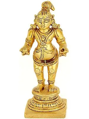 Baby Krishna with a Butter Ball