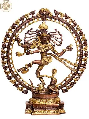 20" Nataraja In Brass | Handmade | Made In India