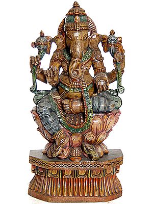 Kamalasana Shri Ganesha