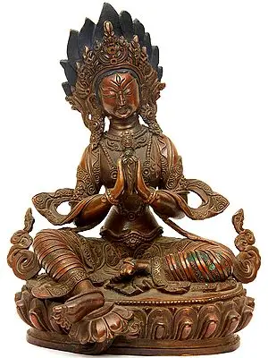Tantric Form of  Green Tara with Phurpa