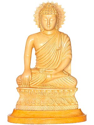 Seated Buddha in Earth Witness Gesture