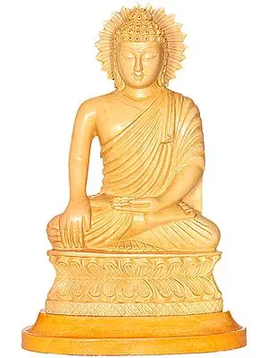Seated Buddha in Earth Witness Gesture