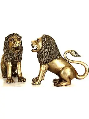 Pair of Lions, The Theme of Tales and Legends