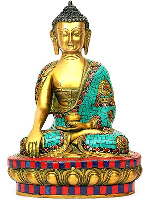 Buddha Seated in Earth Witness Gesture