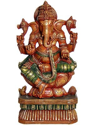 Kamalasana Shri Ganesha