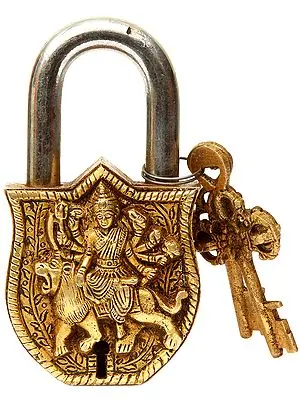 Goddess Durga Lock