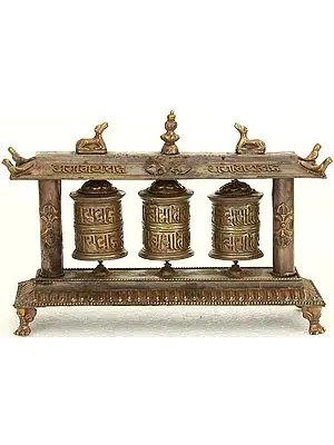 Monastery Prayer Wheels