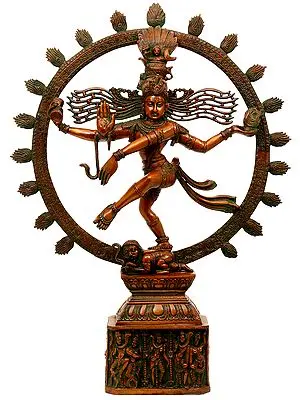 24" Nataraja In Brass | Handmade | Made In India