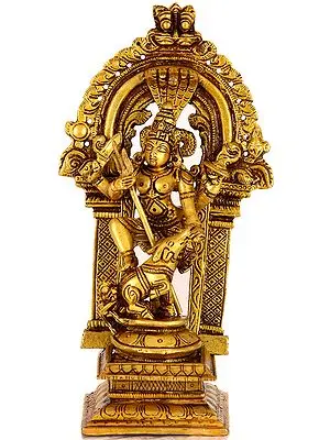 Goddess Durga Killing Mahishasura