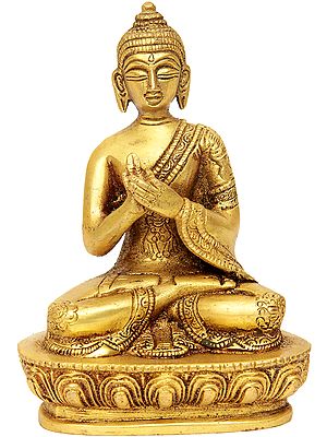 The Buddha Preaching His Dharma