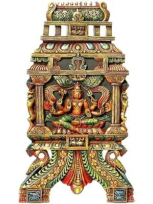 Six-armed Goddess Mariamman (Wall Hanging)