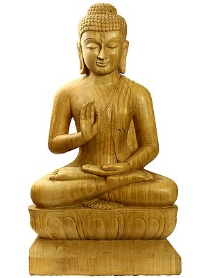 Shakyamuni Buddha Preaching His Dharma