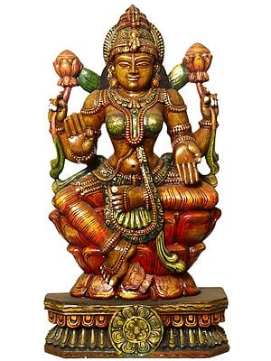 In Exact Adherence to Goddess Lakshmi’s Classical Iconography