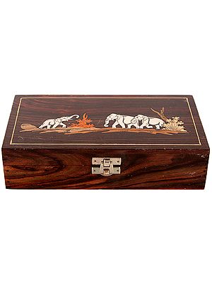 Elephant Family Gift Box