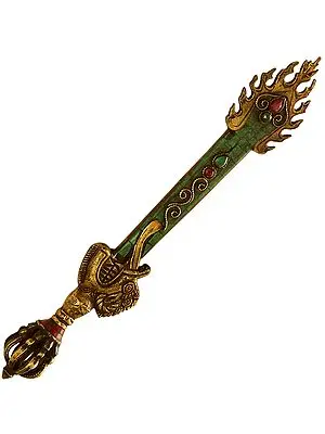Wisdom Sword of Manjushri with Vajra Handle