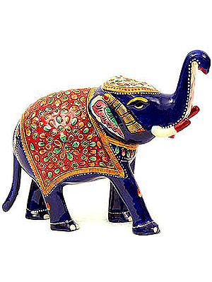 The Decorated Royal Elephant