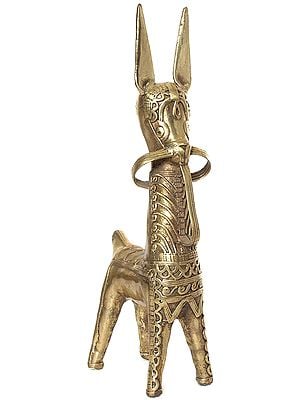 Tribal Giraffe (Tribal Sculpture from Bastar) (Price Per Pair)
