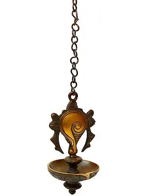 Vaishnava Tilak Mark Wall Hanging Lamp