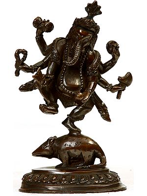 Six-Armed Dancing Ganesha