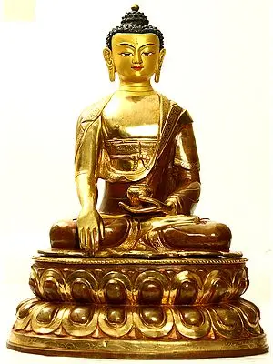 Shakyamuni Buddha in Bhumisparsha Mudra