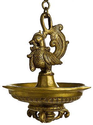 Peacock Hanging Lamp