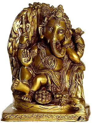 Lord Ganesha in Thinking Mood