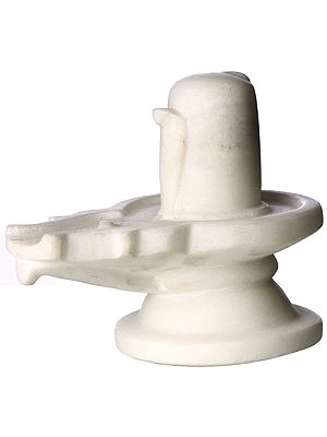 White Shiva Linga