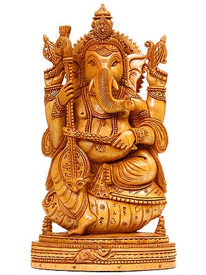 Lord Ganesha Playing Guitar