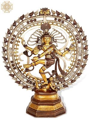 30" A Visual Representation of Shabda Brahman (Large Size) In Brass | Handmade | Made In India