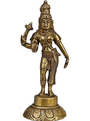 Ardhanarishvara (Shiva Shakti) Brass Sculpture