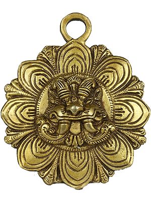 Kirtimukha (Face of Glory) Wall Hanging