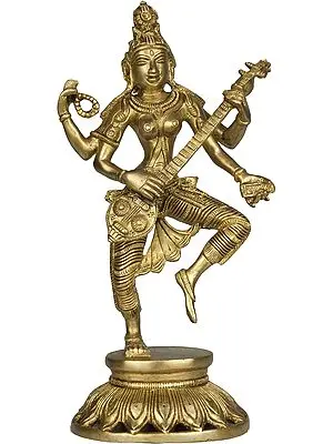 Dancing Saraswati