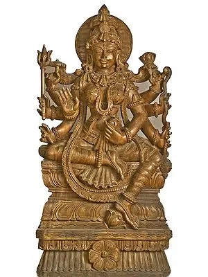 Ashta-Bhuja-Dhari Adi-Devi: The First Ever Goddess