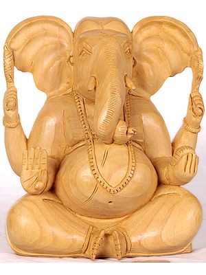 Lord Ganesha with Large Ears
