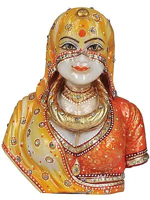 Traditional Hindu Bride Bust