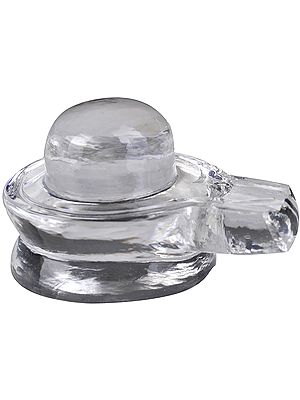 Shiva-Linga Made of Crystal