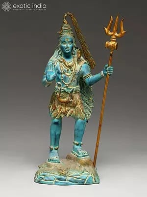 21" Essential for An Ascetic | Handmade Brass Statue