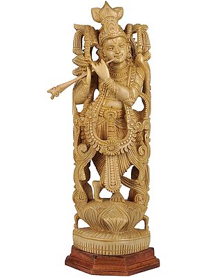 Fluting Krishna