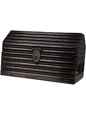 Brown Wooden Box from Trivandrum
