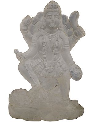 Goddess Kali (Carved in Crystal)