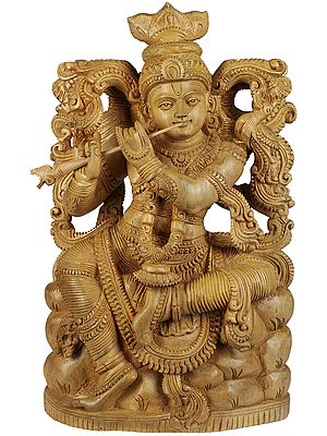 Fluting Krishna