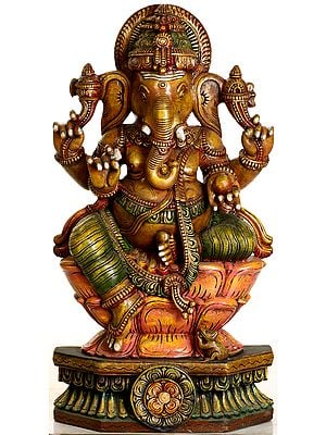 Tryakshara Ganesha