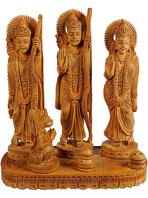 Shri Rama with Sita Ji, Lakshman Ji and Hanuman Ji