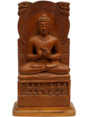 Dharma-Chakra-Pravartana – The Wheel of Law Set in Motion