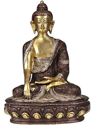 Lord Buddha Invoking Mother-Earth to be His Witness to the Attainment of Supreme Enlightenment
