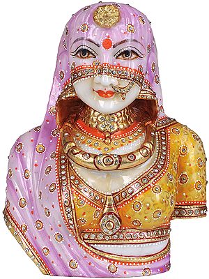 Traditional Indian Bride Bust